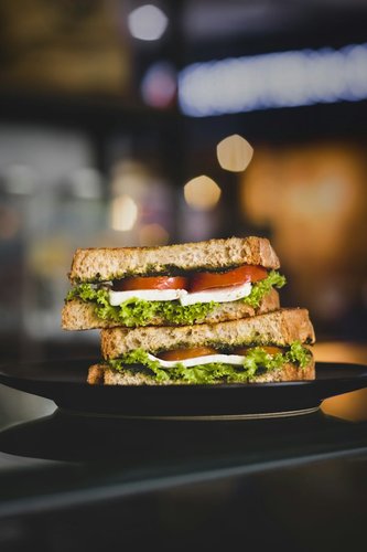 Mushroom Cheese Sandwich