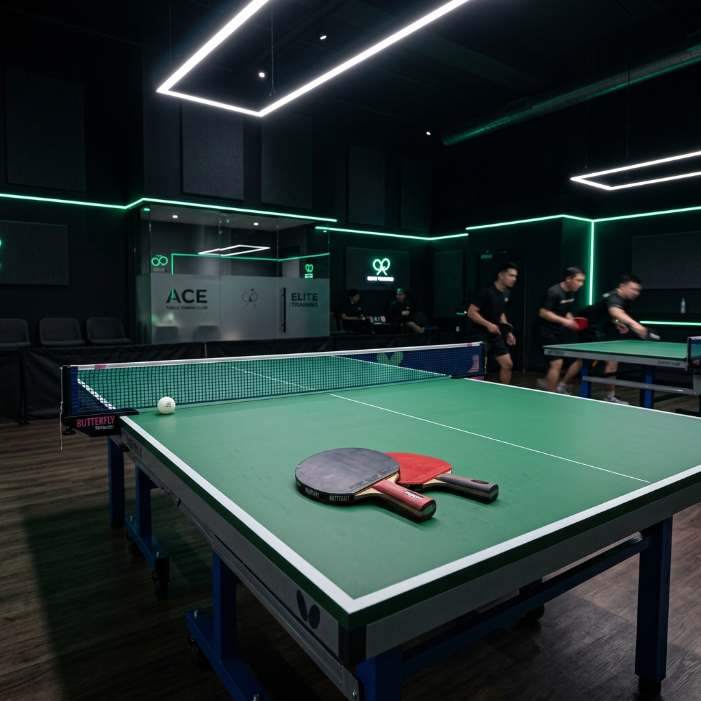 Table Tennis - Premium Indoor Game Setup